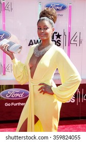 Claudia Jordan At The 2014 BET Awards Held At The Nokia Theatre L.A. Live In Los Angeles, USA On June 29, 2014.  