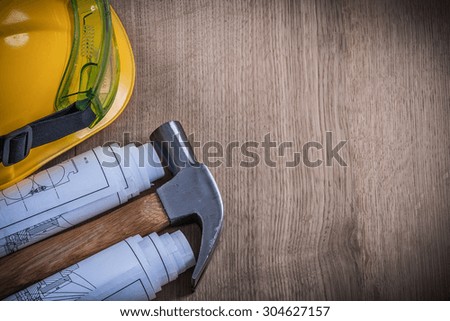 Similar – Image, Stock Photo safety plan Building
