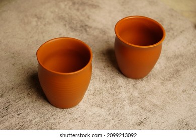 clay coffee or tea cups