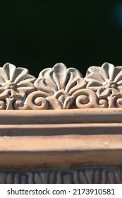 clay detail of a wood-burning stove in a residential house - Shutterstock ID 2173910581