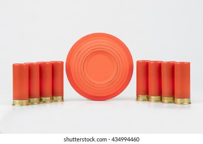 Clay Pigeons And Shotgun Shells