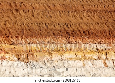 Clay Pit Natural Layered Texture