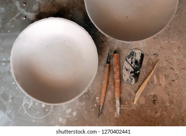 Clay Plates Making Process