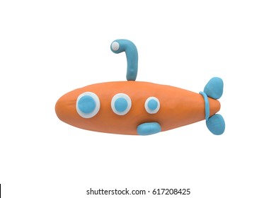 clay submarine - Shutterstock ID 617208425