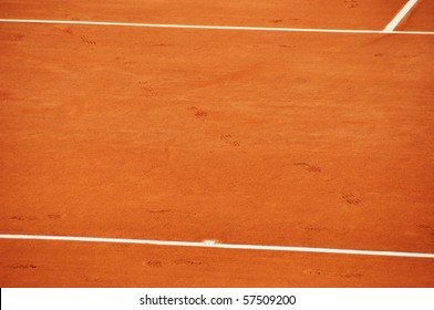 Clay Tennis Court