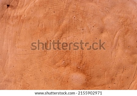 Clay wall texture and background from clay house.The house walls are made from clay. . High quality photo