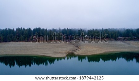 Cle Elum lake in Roslyn, Washington 
