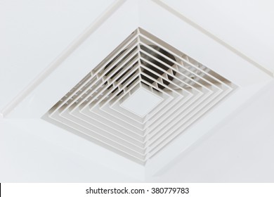 Clean Air Duct, Danger And The Cause Of Pneumonia In Office Man.