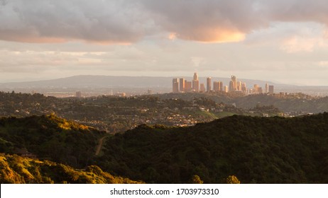 Clean Air Los Angeles And Foothills During Storm