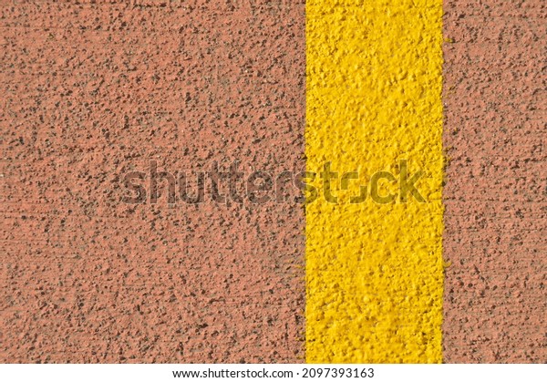 Clean asphalt yellow line\
road texture with background appearance, red asphalt line seamless\
texture 
