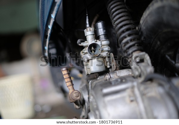 Clean the\
carburetor with dirt or a service\
check.