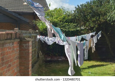 Clothes Line Garden Stock Photos Images Photography Shutterstock