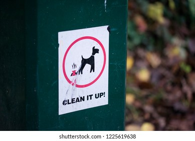 Clean It Up Dog Poo Bin