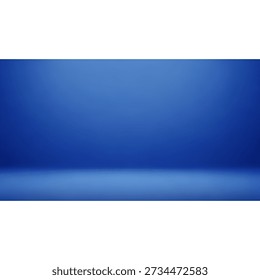 Un fondo estudio azul