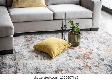 Clean modern interior design elements