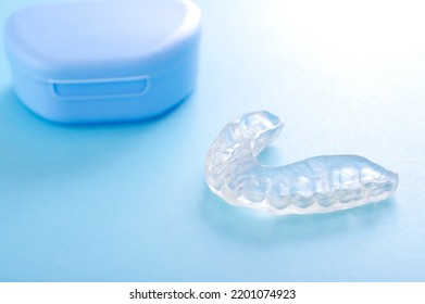 A clean mouthpiece, an image of oral care