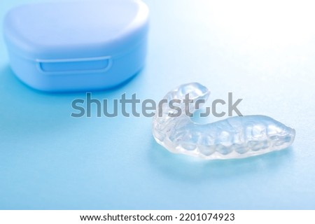 A clean mouthpiece, an image of oral care