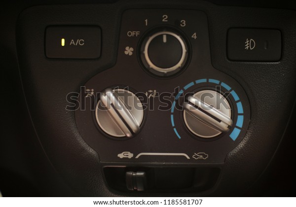 Clean Nice Dashboard Control Car Interior Stock Photo Edit