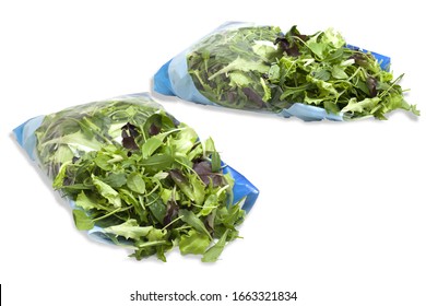 Clean And Packaged Mixed Salad Package