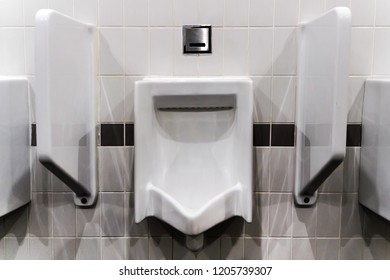 Clean Public Men Toilet Room Wc Stock Photo 1205739307 | Shutterstock