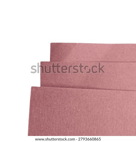A clean red square icon placed in the corner of a bright pink background for design use