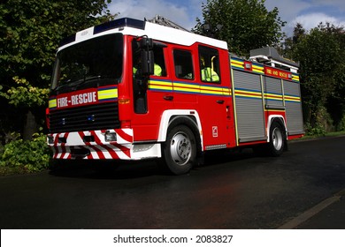 Clean UK Fire Engine