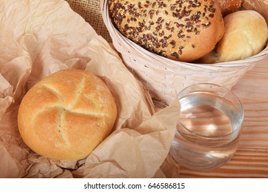 Clean water and bread