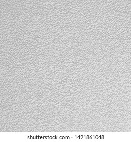 Clean White Leather Texure Or Background