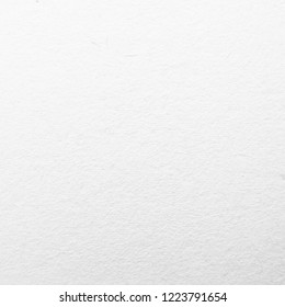 Clean White Paper Background For Scene And Flat Lay - Smooth Cotton Parchment Backdrop - Blank Construction Paper Surface Top View