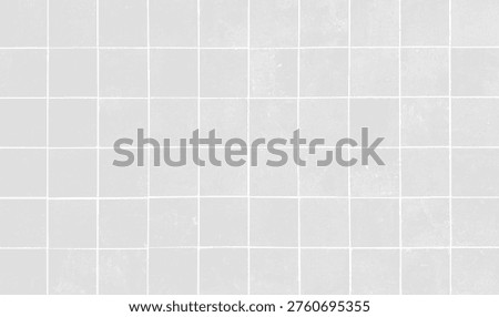 Clean white square ceramic wall tiles background texture with white grout lines for kitchen backsplash or bathroom floor, minimalist interior design architectural material backdrop, grid pattern.