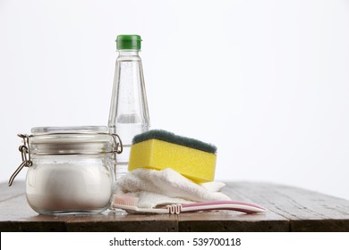 Cleaning Agent Baking Soda With Vinegar