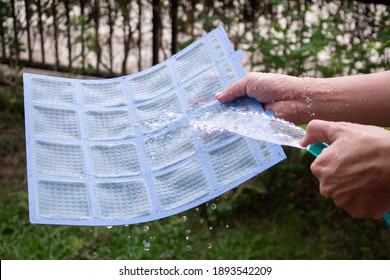 Cleaning Air Conditioner Dirty Filter