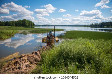 what does it mean to dredge the lake bottom