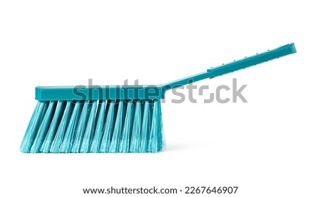 Cleaning broom isolated on a white background.
