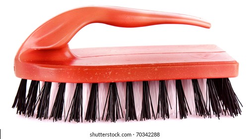 Cleaning Brush Isolated On White