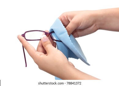 Cleaning Eyeglasses