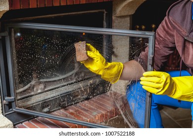 Imagenes Fotos De Stock Y Vectores Sobre Cleaning Fireplace
