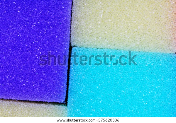 purple kitchen sponges