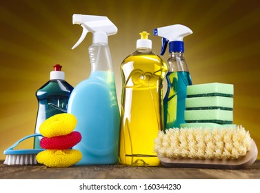 Cleaning Products And Sunshine