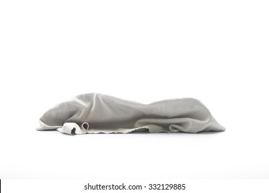 Cleaning Rag Isolated On White