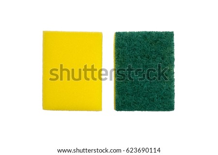 Cleaning sponge.