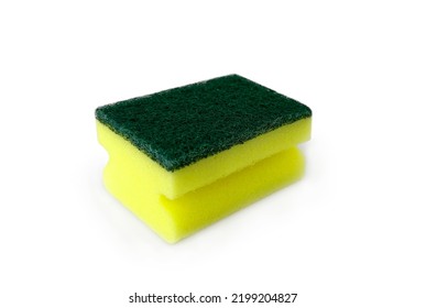 Cleaning Sponge With Scourer, Nail Protected Shape