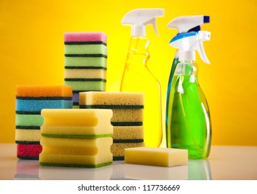 Cleaning supplies - Powered by Shutterstock