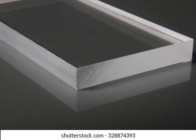 Clear Acrylic Sheet With Saw Cut Edges