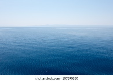 clear blue sea, water seascape abstract background