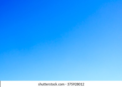 Clear Blue Sky Background.