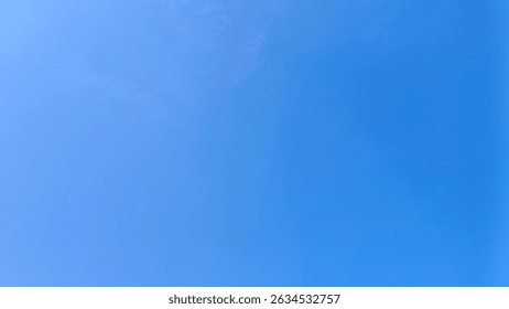 Clear blue sky background, sky cloud bright summer, and space for design concepts.