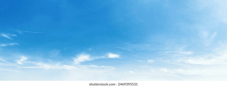 clear blue sky with no clouds. The sky is so clear that it looks like a painting - Powered by Shutterstock