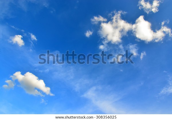 Clear Blue Sky White Cloud Wallpaper Stock Photo Edit Now