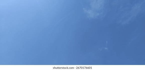 clear blue sky without clouds